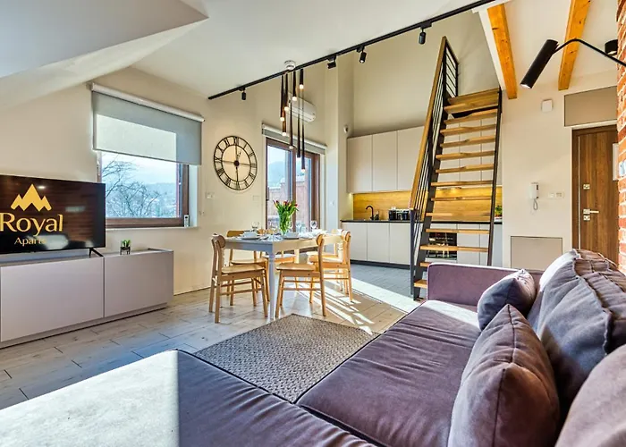 Royal Prestige Collection Z Prywatnym Jacuzzi - Stone Hill Z Basenem I Saunami 아파트 스클라르스카포렘바